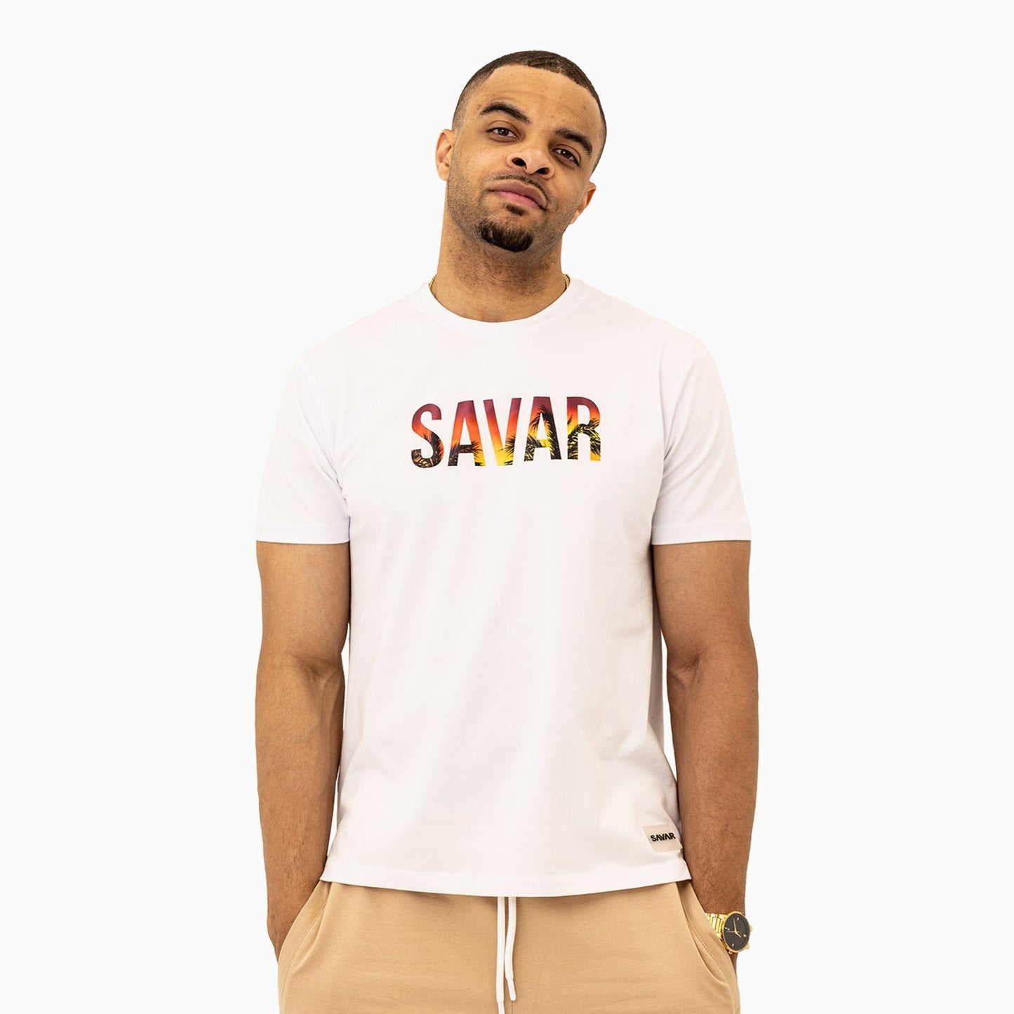 Men's Palm Tree Short Sleeve T-Shirt