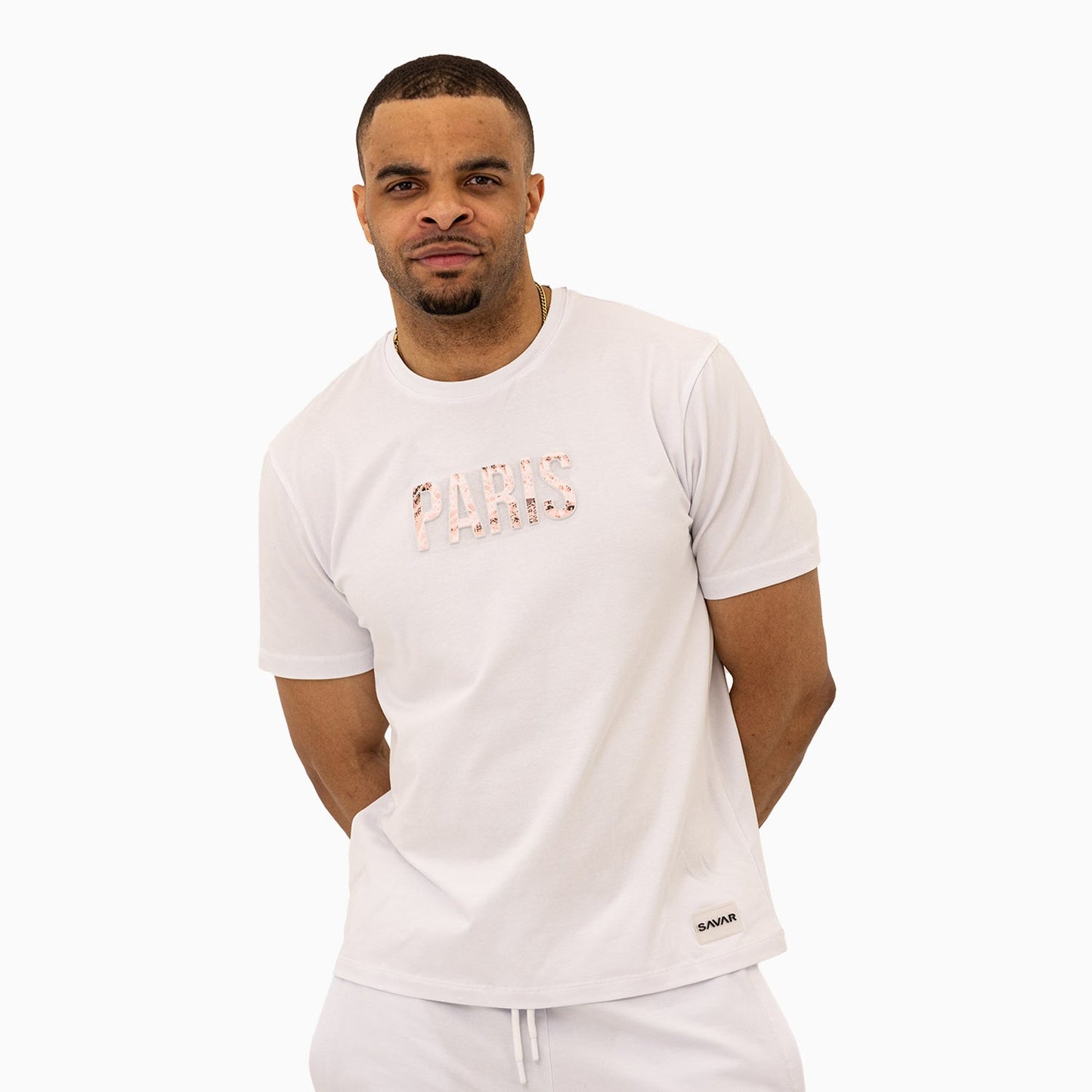 Men's Paris Printed Short Sleeves T-Shirt