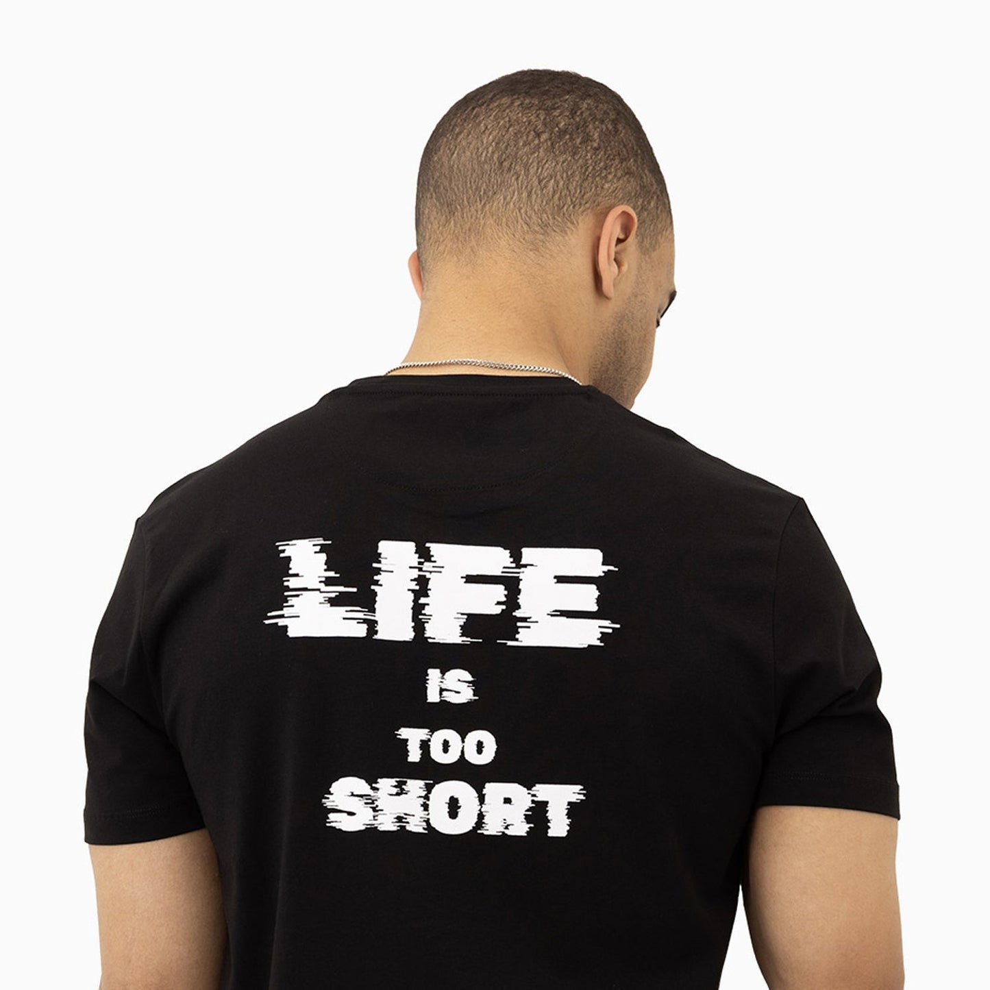 Men's Skull Screen Printed Short Sleeves T-Shirt
