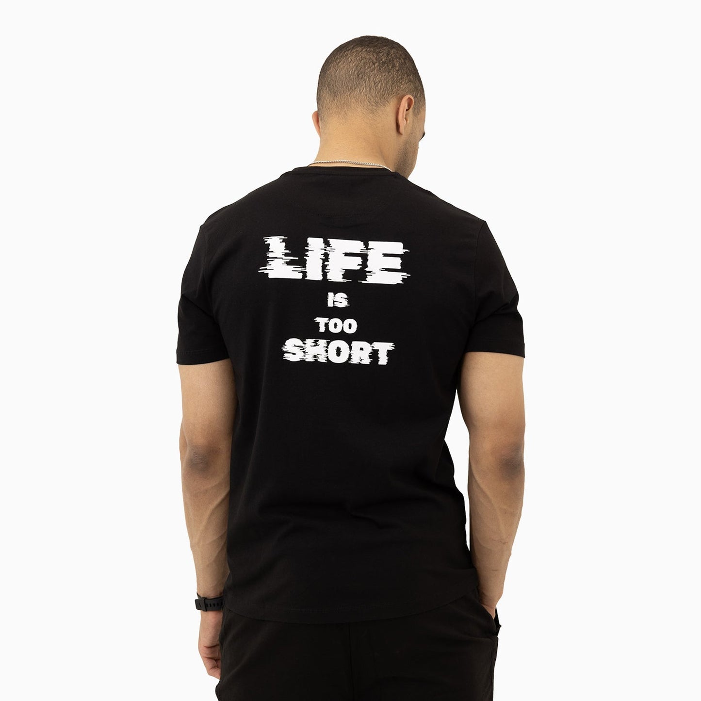 Men's Skull Screen Printed Short Sleeves T-Shirt