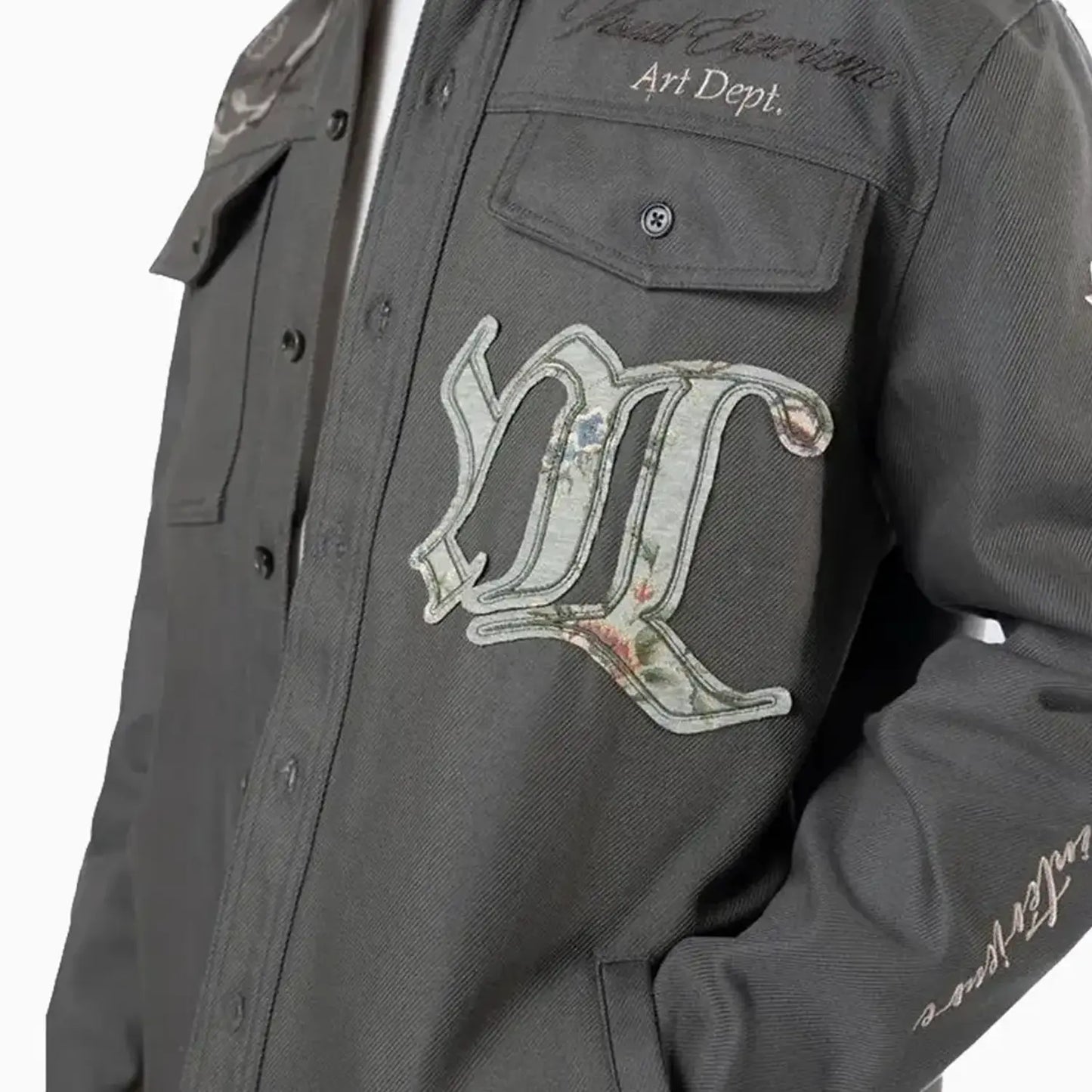 Men's Regular Collar LS Overshirt