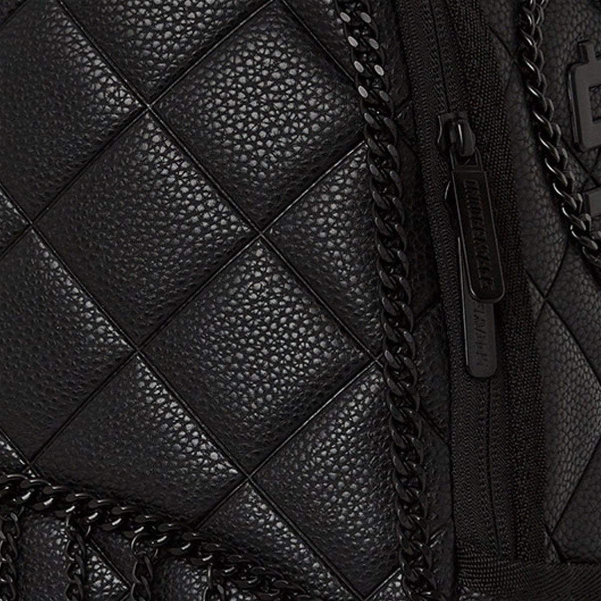 Quilted Logo Backpack