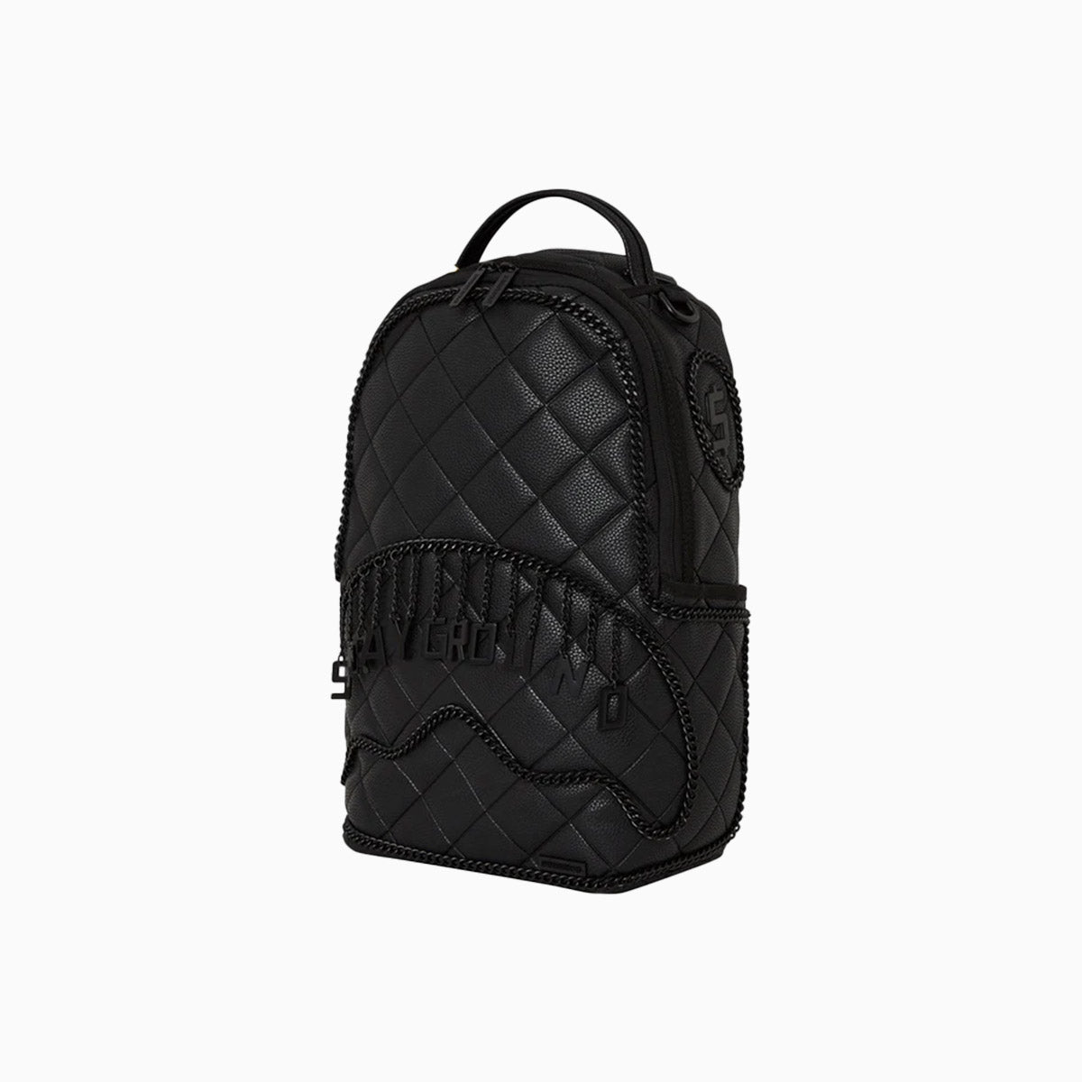 Quilted Logo Backpack