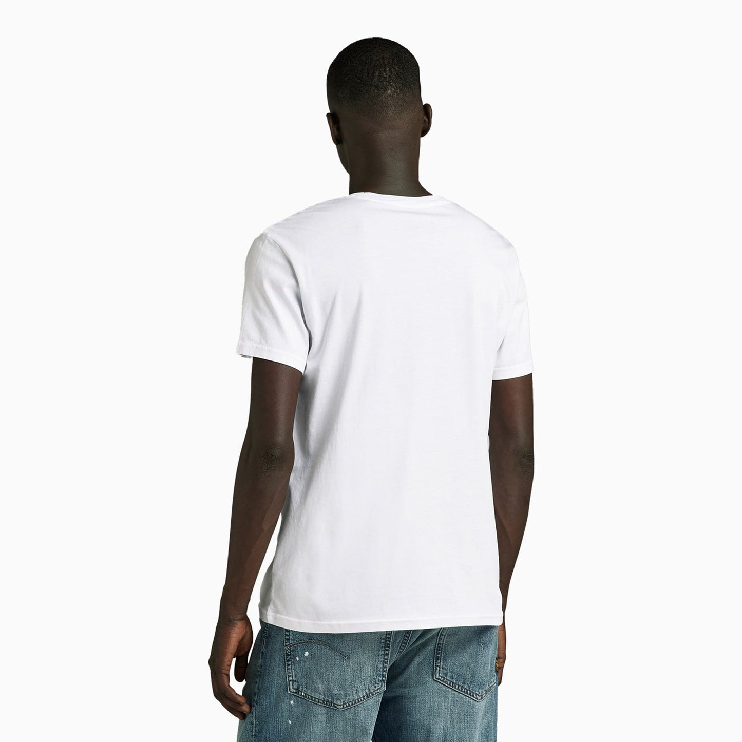 Men's Distressed Logo Short Sleeve T-Shirt