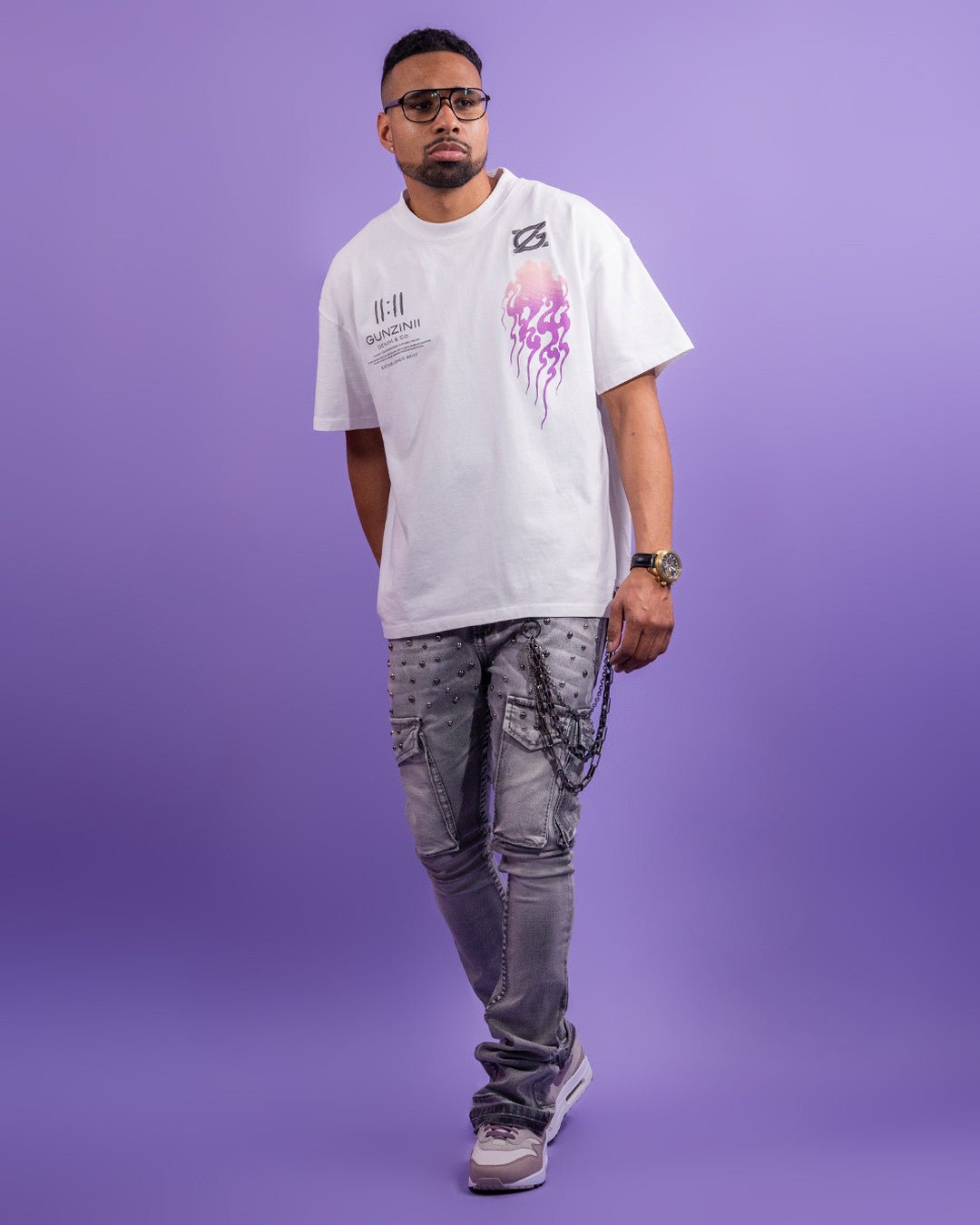 Men's Flame Garment Dyed T-Shirt