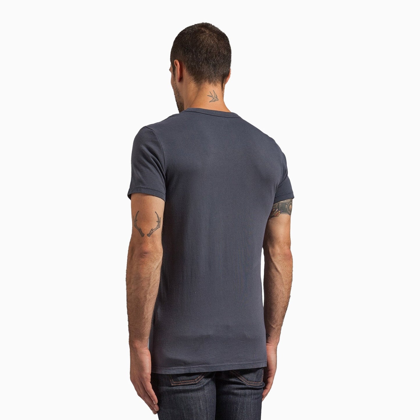 Men's Bandana Buddha Pocket T Shirt