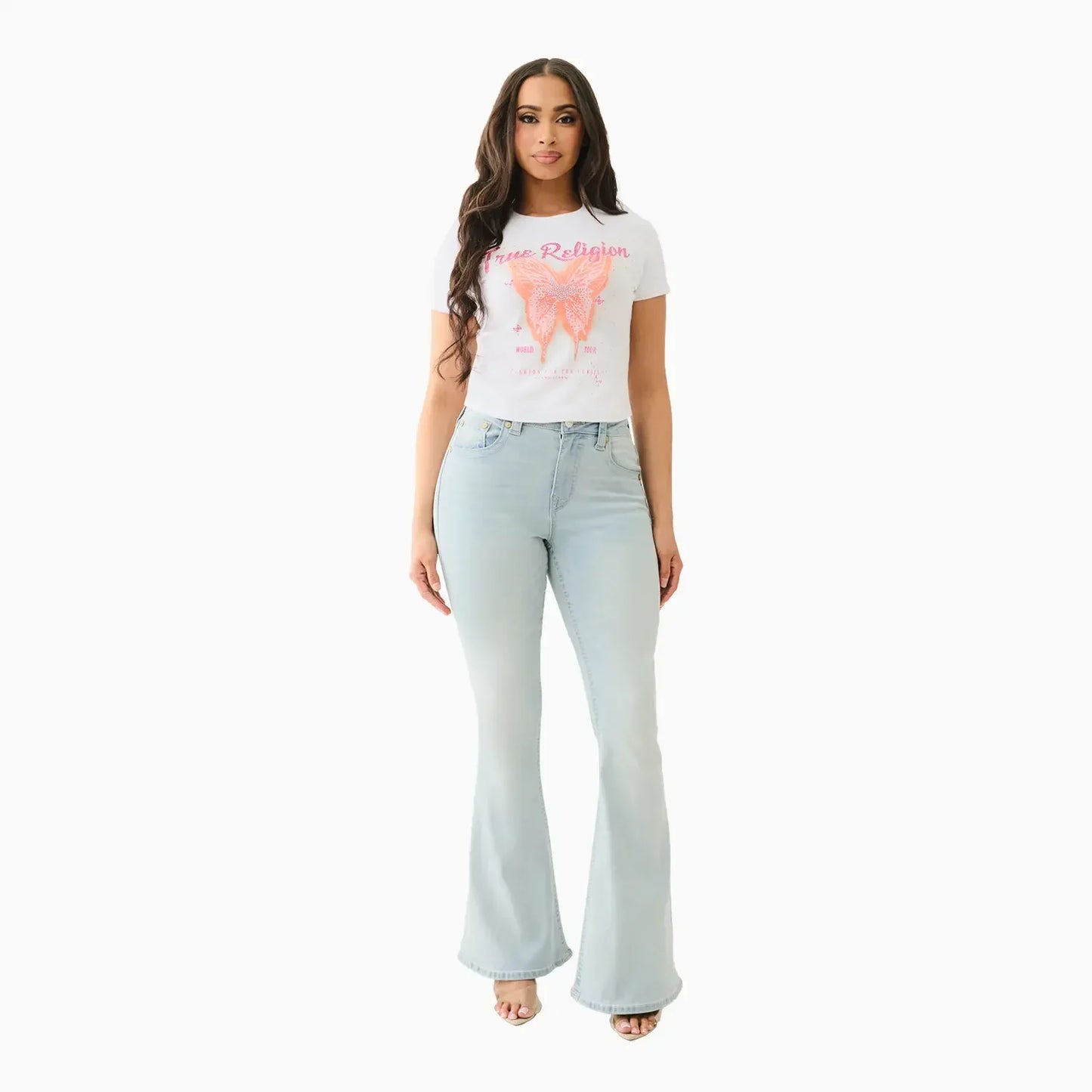 Women's Crystl Butterfly Baby T-Shirt