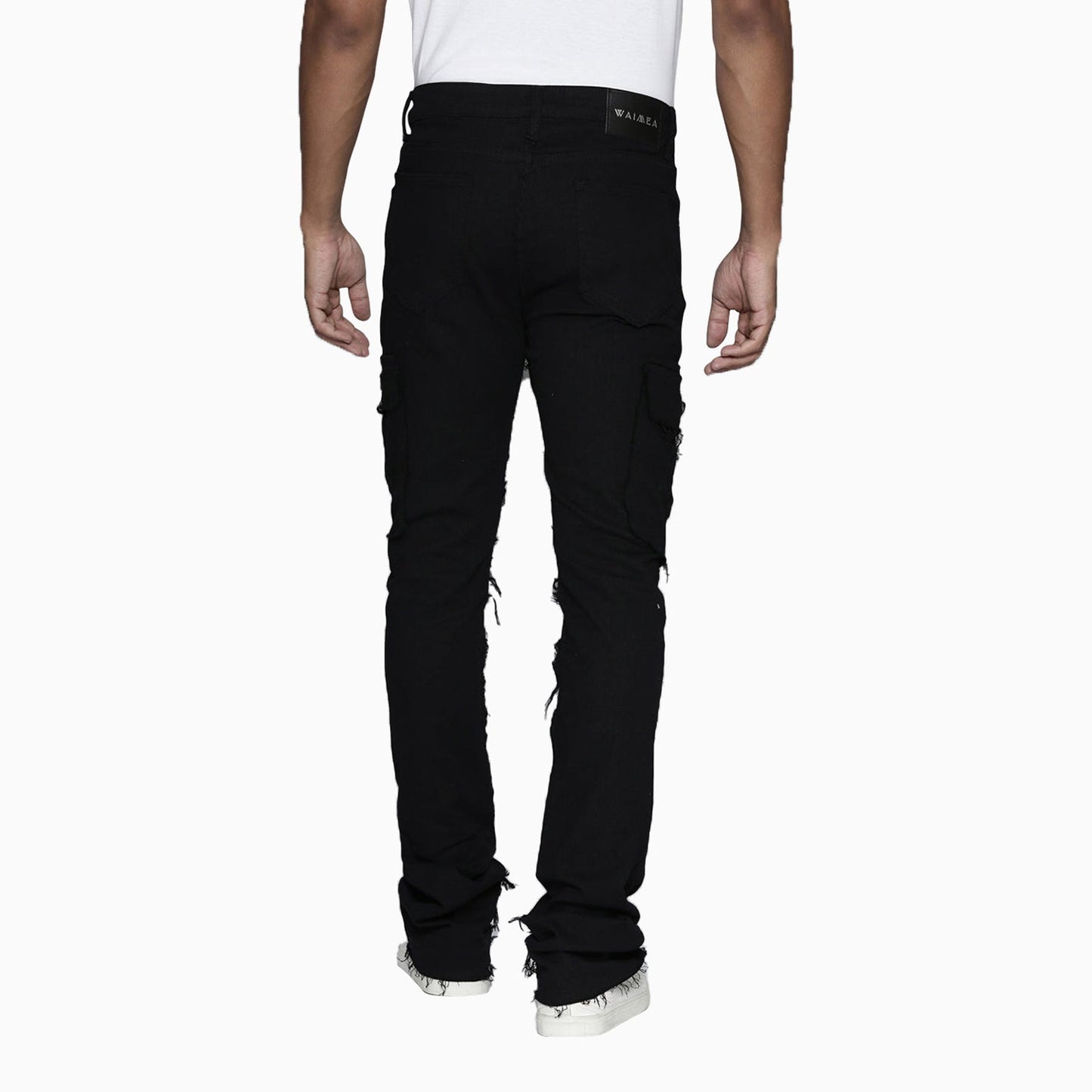 Men's Stacked Denim Jeans Pant