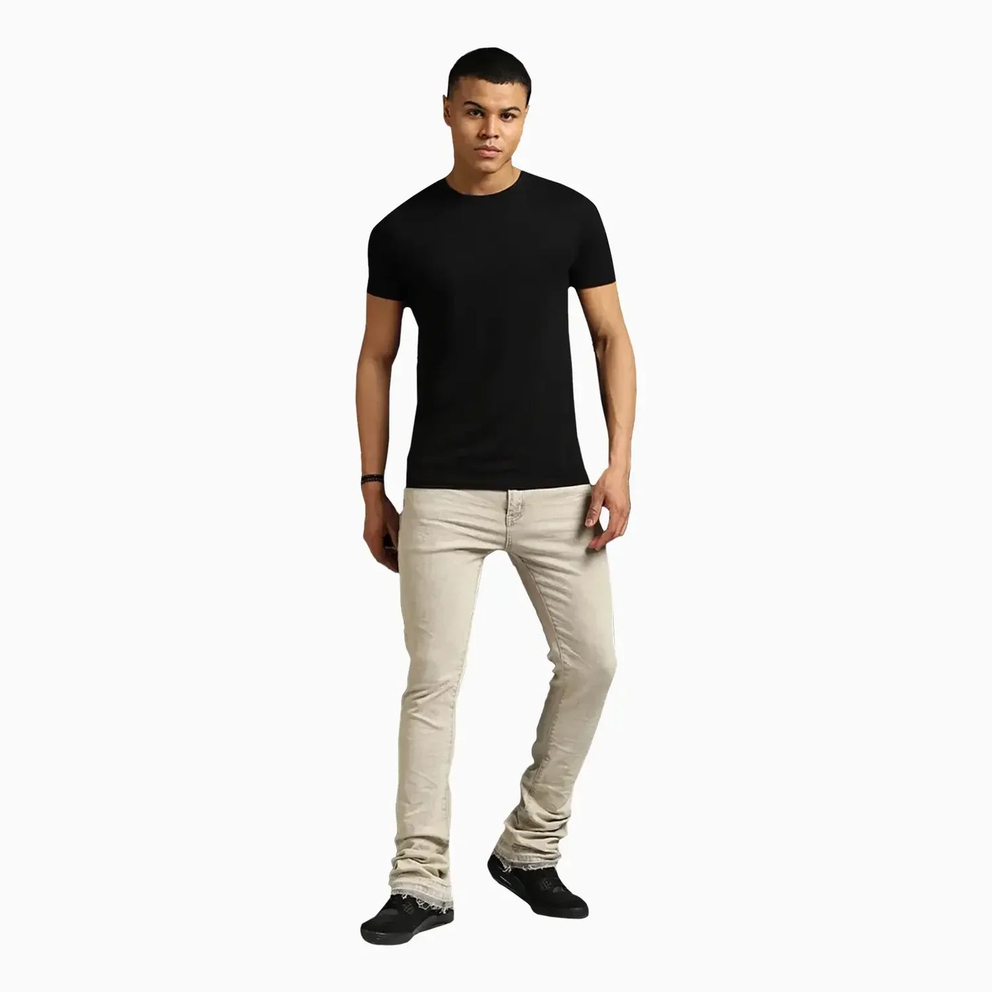 Men's Stacked Fit Denim Jeans Pant
