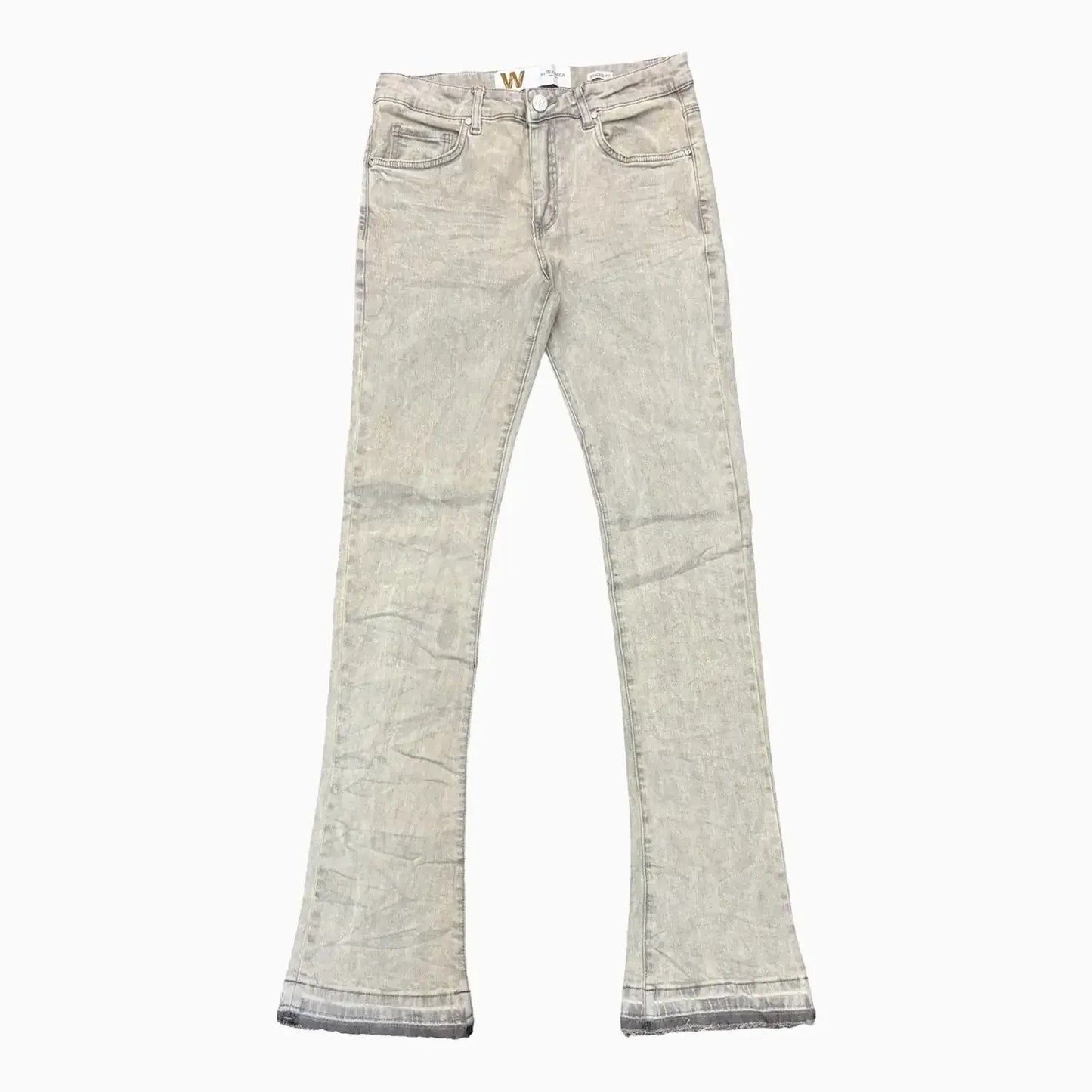 Men's Stacked Fit Denim Jeans Pant