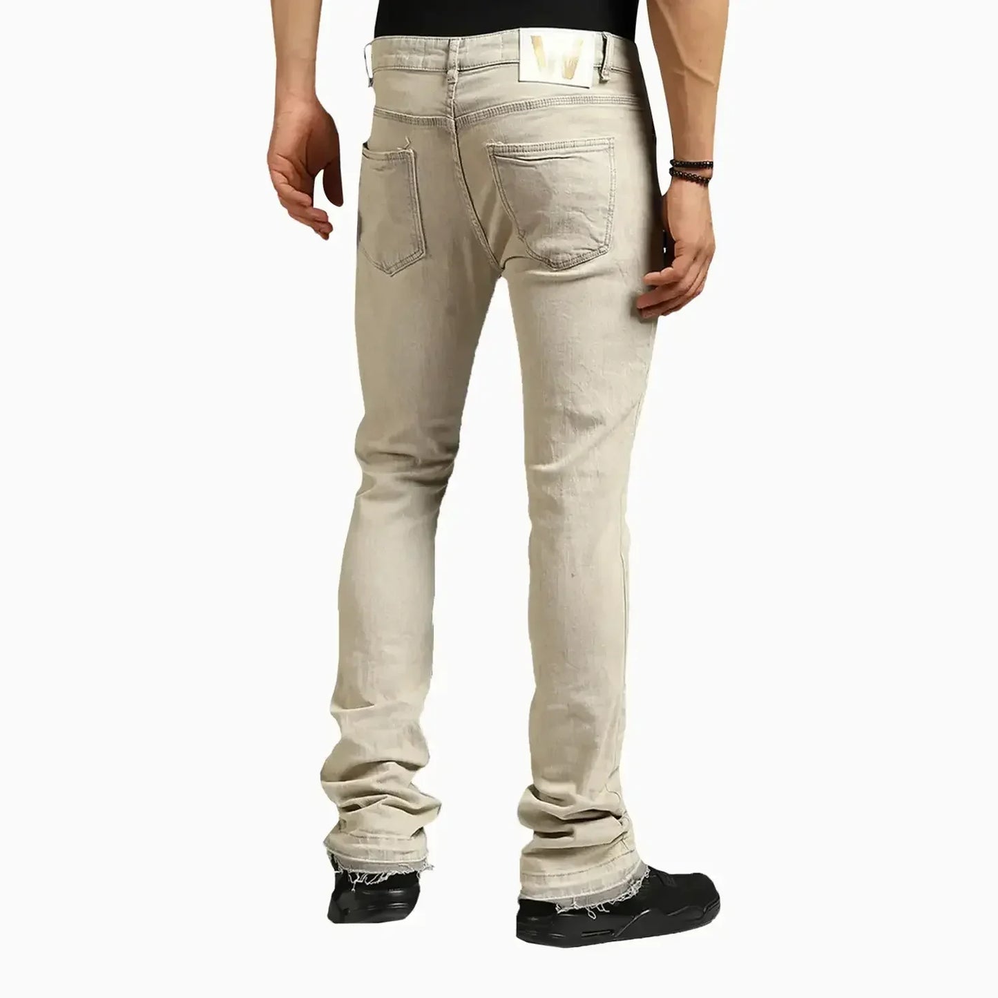 Men's Stacked Fit Denim Jeans Pant