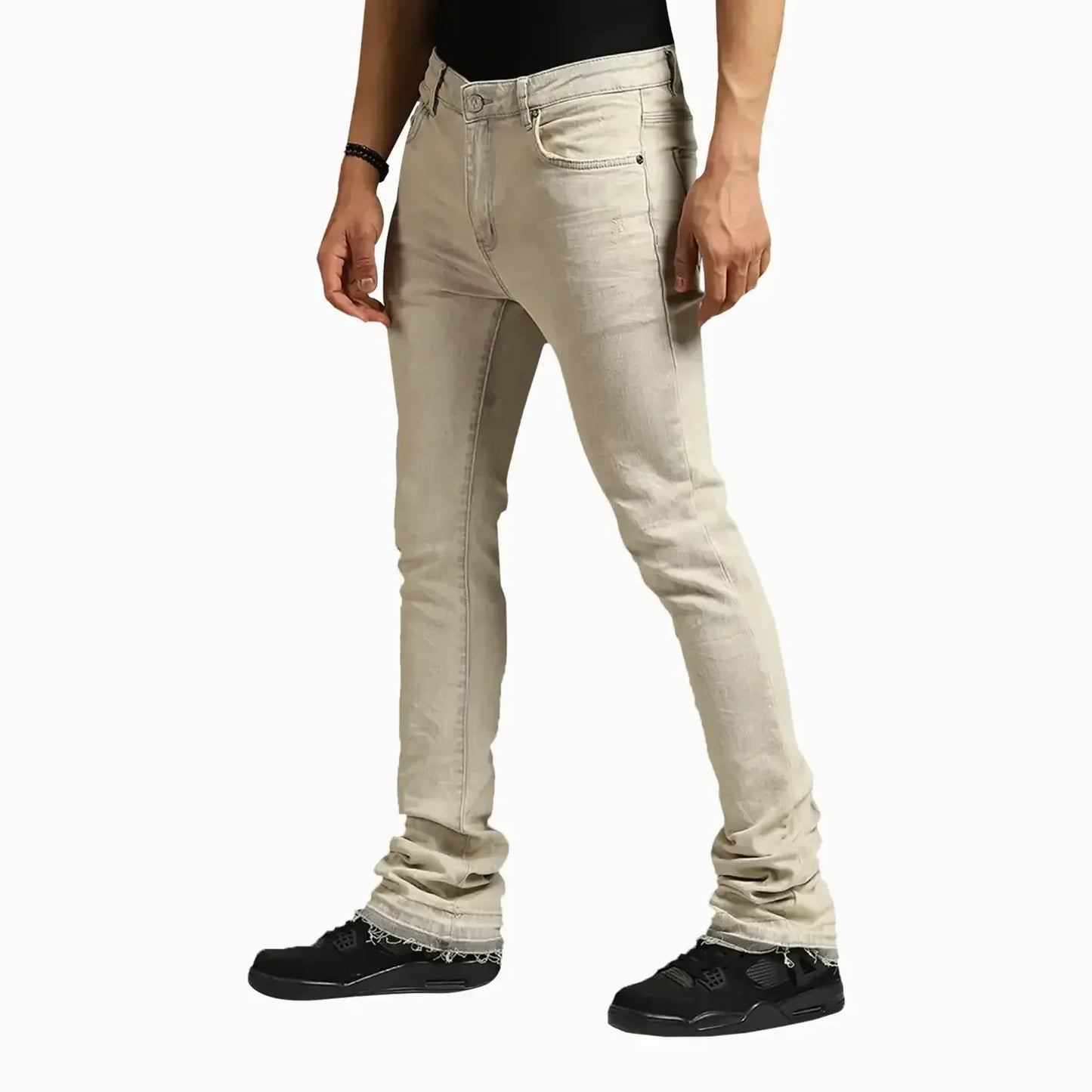 Men's Stacked Fit Denim Jeans Pant