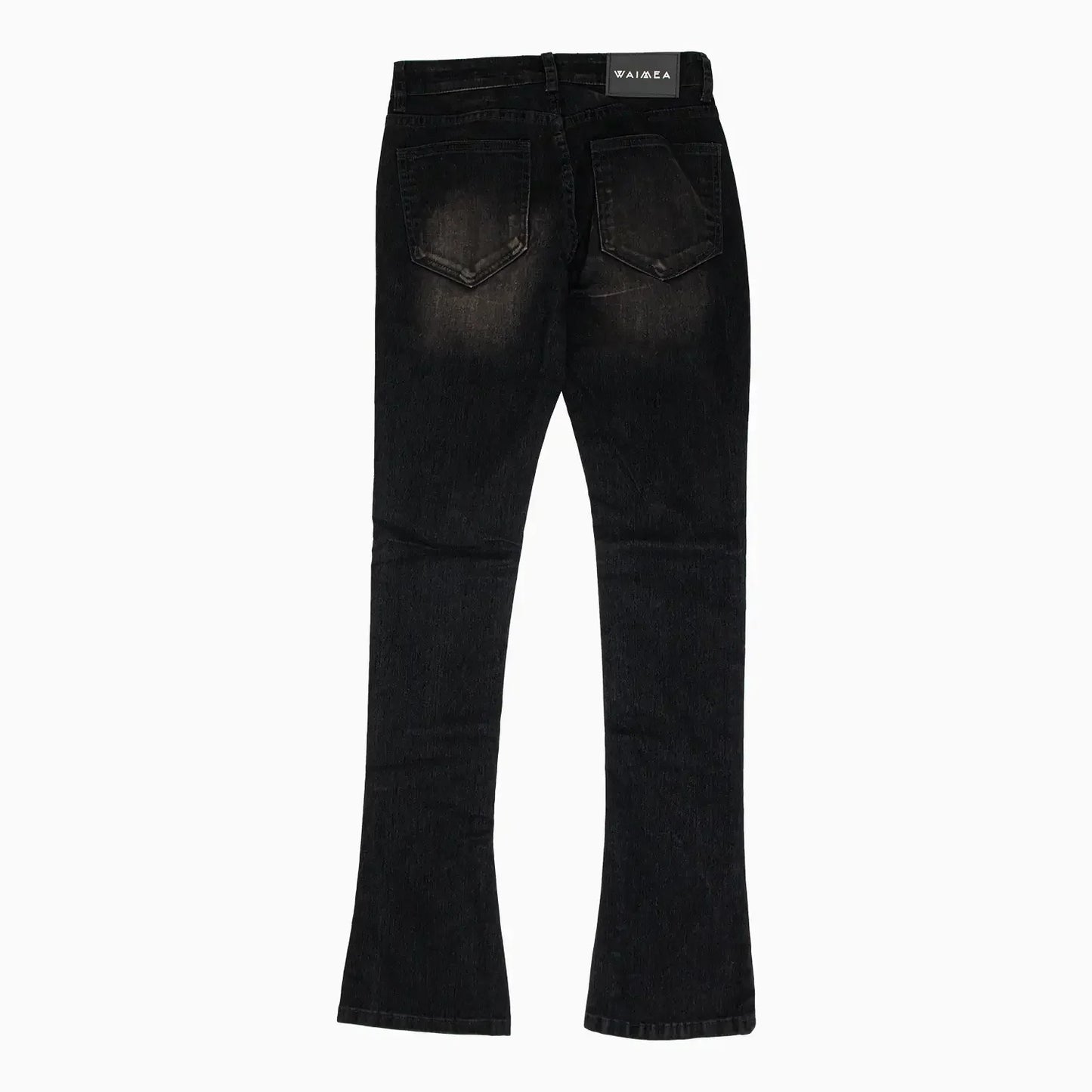 Men's Stacked Fit Jeans Pant With Stitched Hem