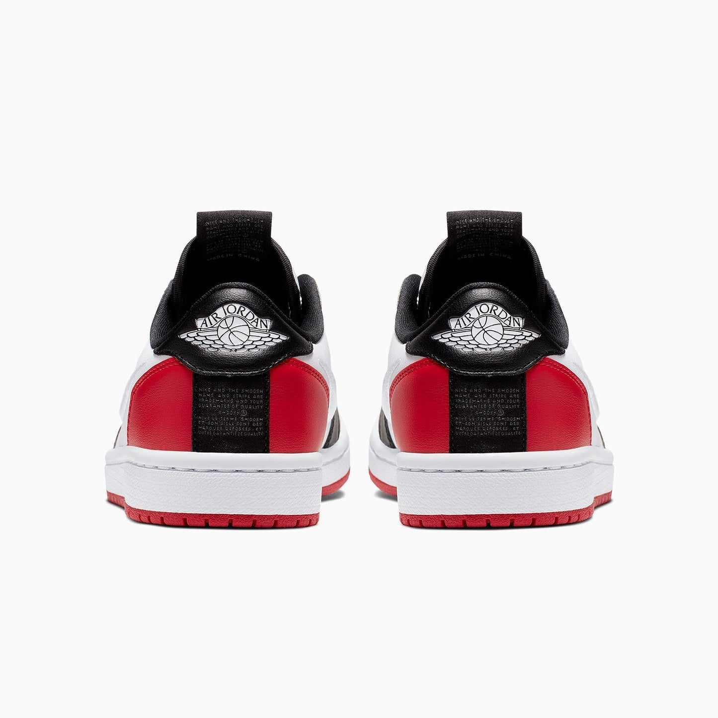 Women's Air Jordan 1 Retro Low Slip "Black Toe"