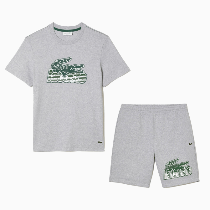 Men’s Unbrushed  Cotton Jersey Print Outfit