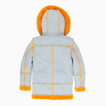 Men's Denali Hooded Shearling Coat