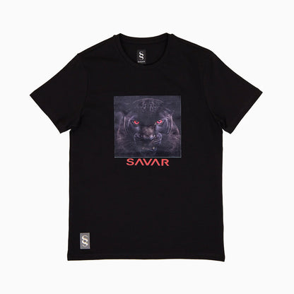 Men's Black Panther Graphic Short Sleeve T-Shirt