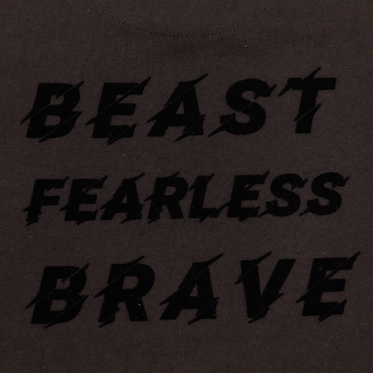 Kid's Beast Fearless Brave Short Sleeve T-Shirt