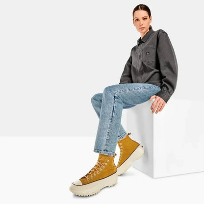 Women's Platform Waterproof Leather Run Star Hike