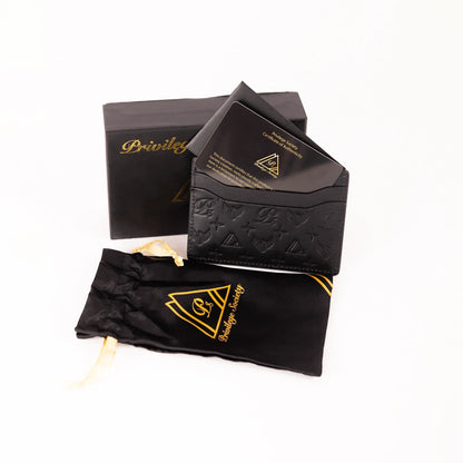 Men's Monogram Leather CC Wallet