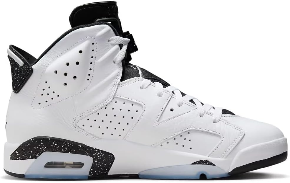 NIKE Jordan Men's 6 Retro Reverse Oreo White/Black (CT8529 112) - 9