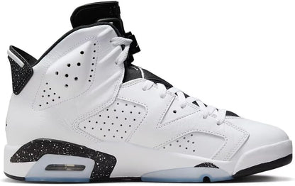NIKE Jordan Men's 6 Retro Reverse Oreo White/Black (CT8529 112) - 9
