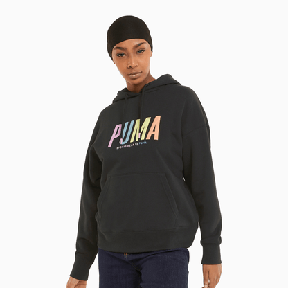 Women's Sportswear Graphic Pull Over Hoodie