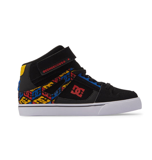 Kids' Pure High Elastic Lace High-Top Shoes