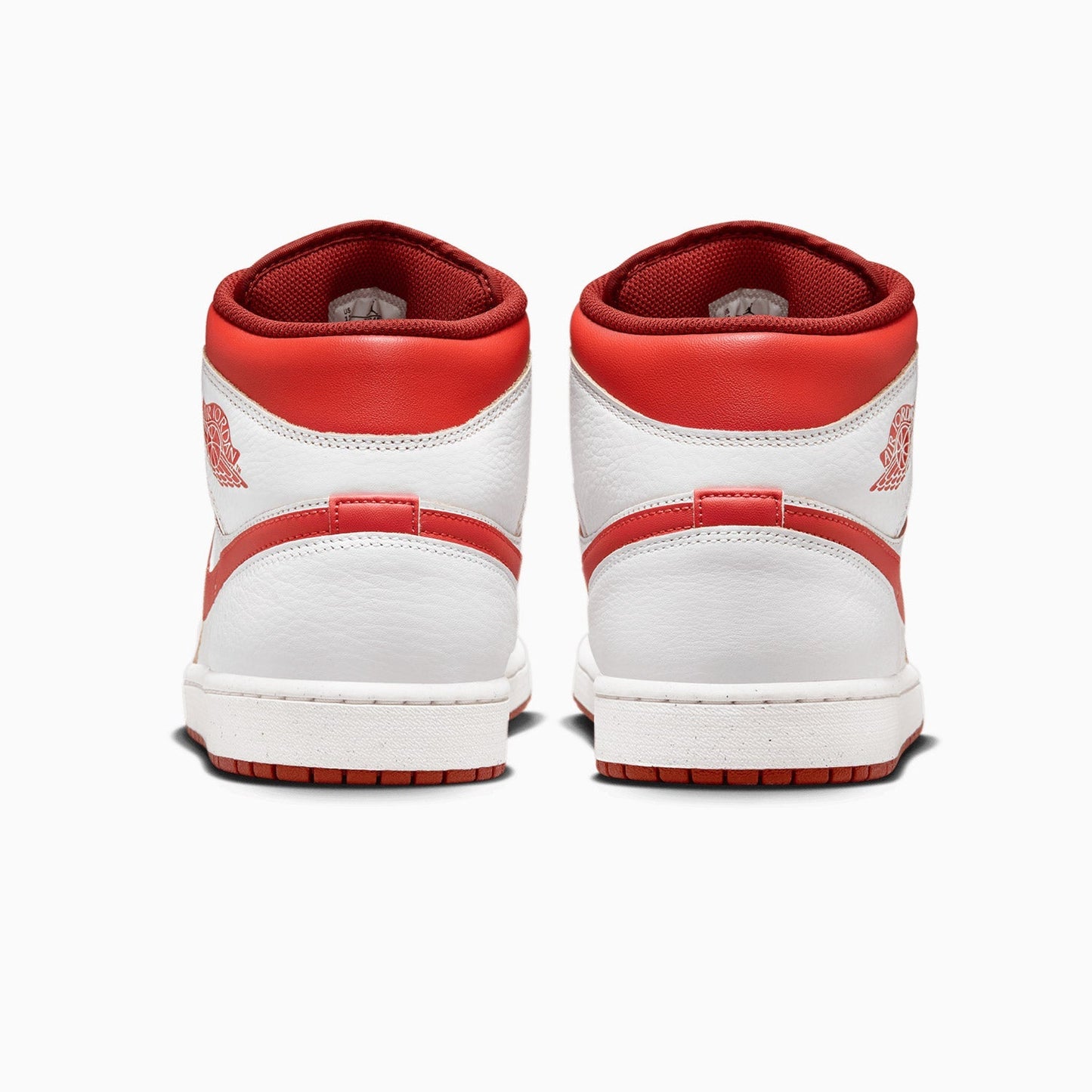 Kid's Air Jordan 1 Mid SE "White Dune Red" Pre School