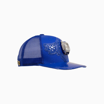 Breyer's Buck 50 Wool Trucker Hat With Leather Visor