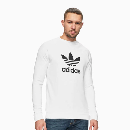 Men's Trefoil Warm Up Crew Sweatshirt