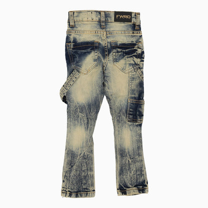 Kid's Distressed Carpenter Slim Jeans Pant
