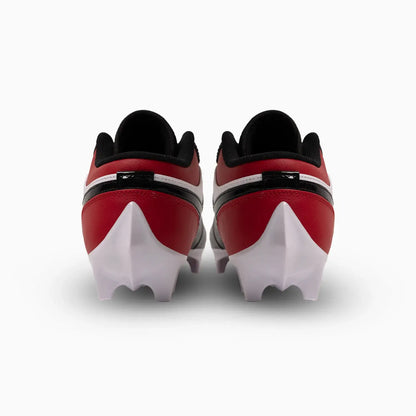 Men's Jordan 1 Low TD Football Cleat "Gym Red Black"