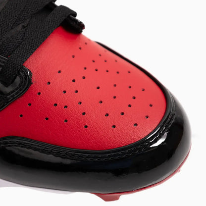 Men's Jordan 1 Low TD Football Cleat "Gym Red Black"