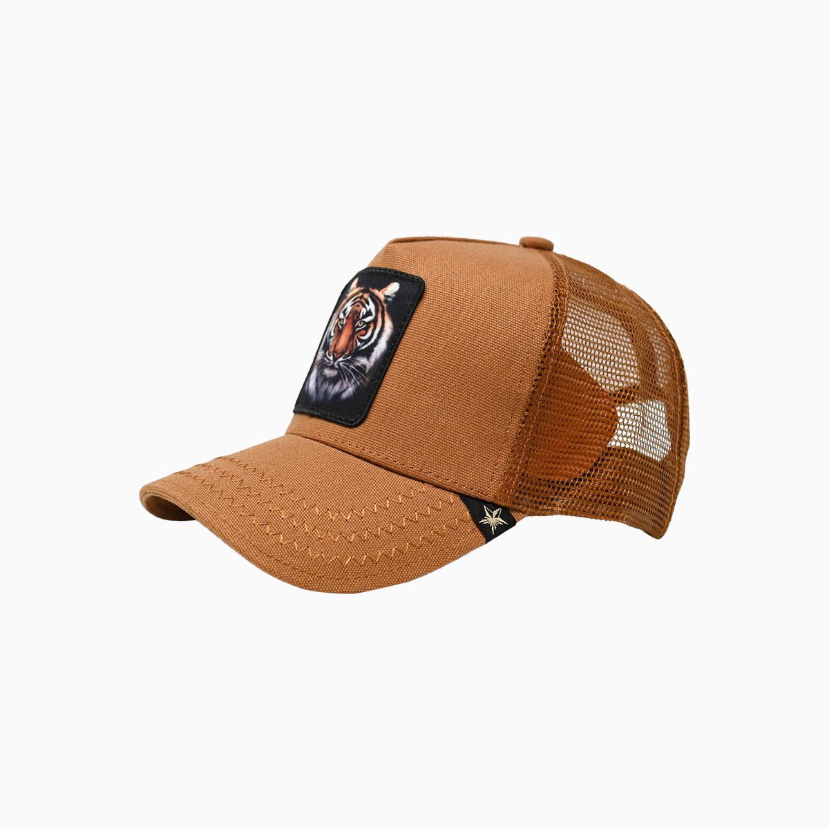 The Brown Tiger Trucker Hat