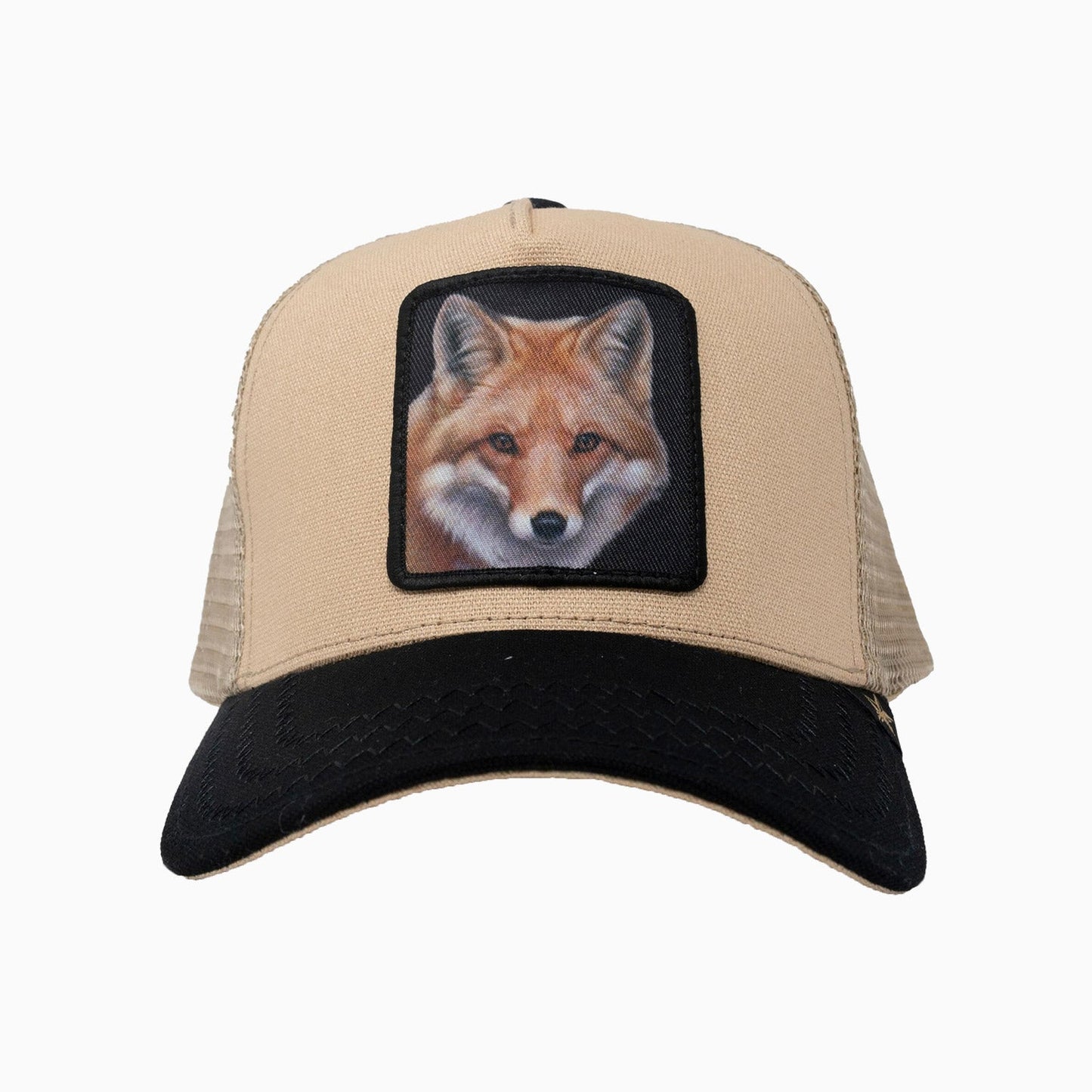 The Fox Beige Trucker Hat