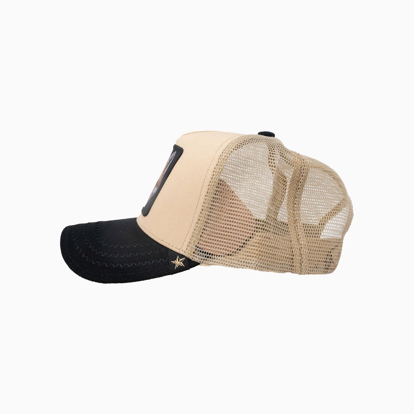 The Fox Beige Trucker Hat