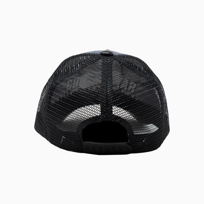 The Rooster Leather Trucker Hat