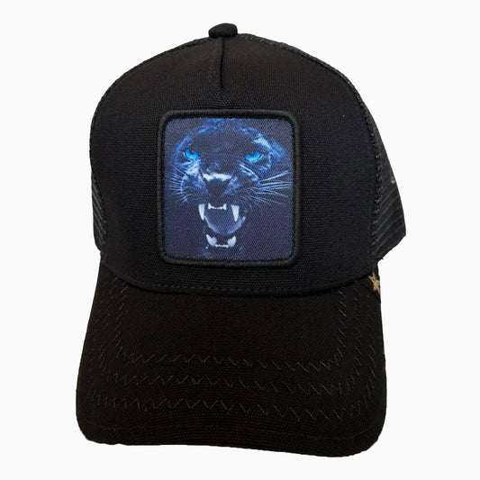 The Tiger Black Trucker Hat