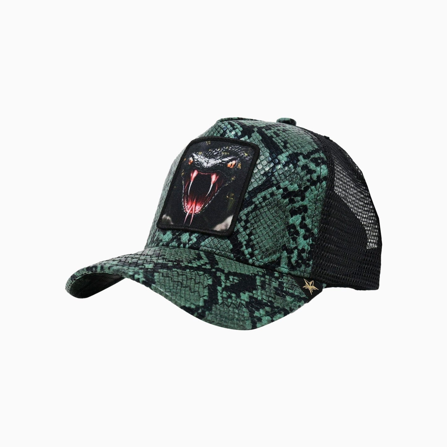 Men's Trucker Sneak Leather Hat