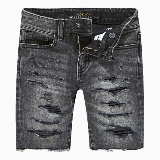 Kid's Shredded Denim Shorts