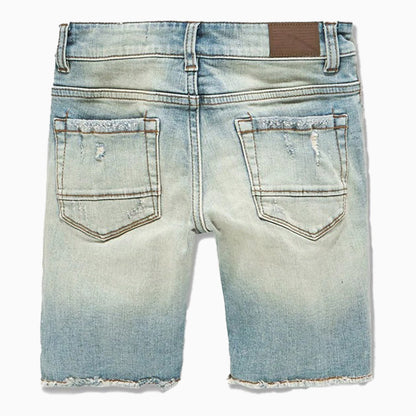 Kid's Shredded Denim Shorts
