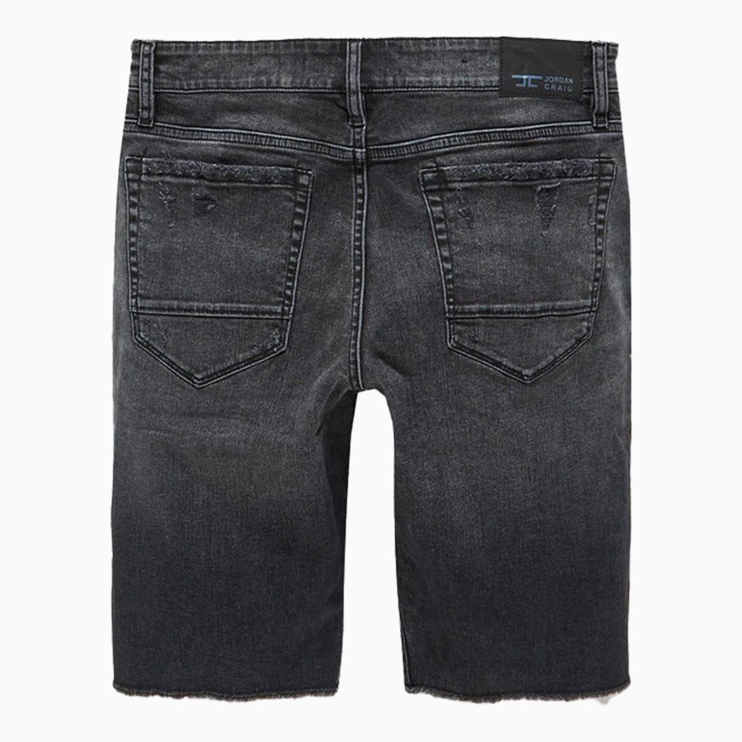 Men's Shredded Jean Shorts