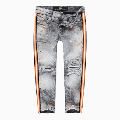 Kid's Sparta Striped Denim Pant