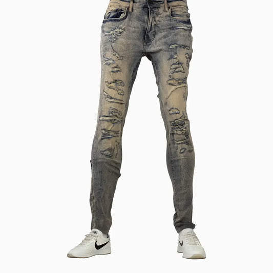 Men's Ross Fit With Shreds Denim Pant