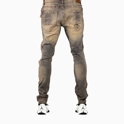 Men's Ross Fit With Shreds Denim Pant