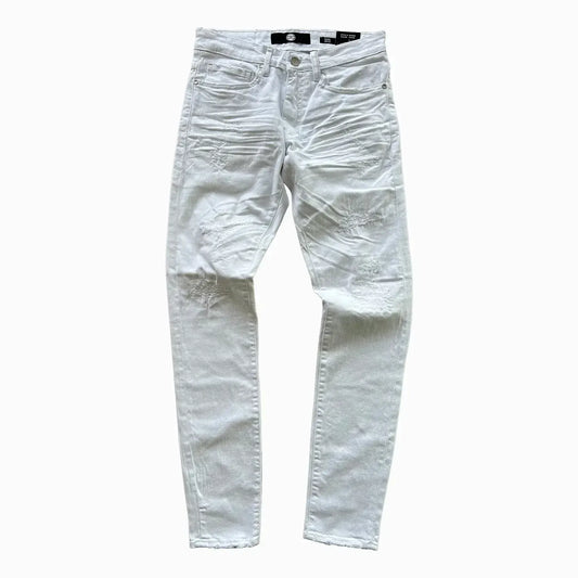 Men's Ross Fit With Shreds Denim Pant