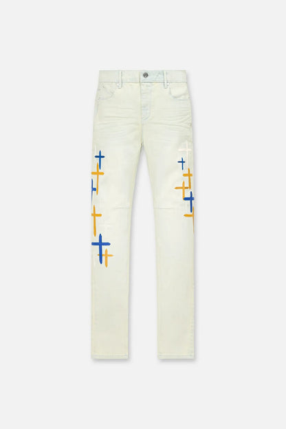 Men's Bryant Stormy Sky Cross Patch Pant