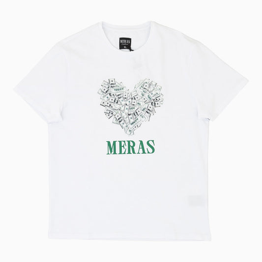 Men's Money Heart Graphic Short Sleeve T Shirt