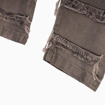 Kid's OPS Distressed Ripped Denim Jeans Pant